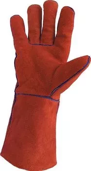 Краги сварщика спилковые пятипалые Трек купить в Тюмени