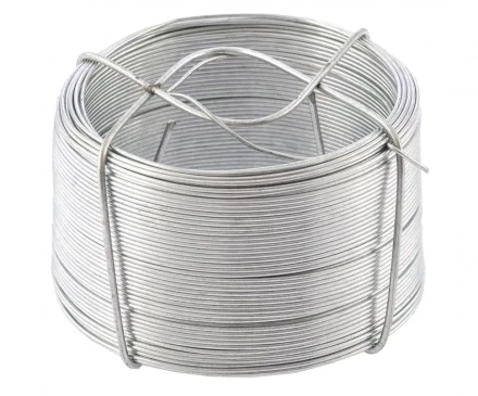 Проволока стальная оцинкованная 0,9 мм длина 50 м Сибртех 47752 купить в Тюмени