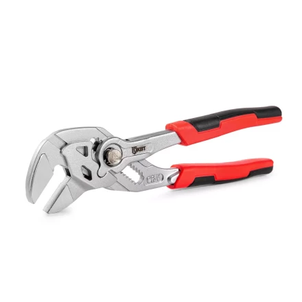 Клещи переставные — гаечный ключ КВТ 180 мм с кнопочной самофиксацией (дублирующая запись) (82148) купить в Тюмени