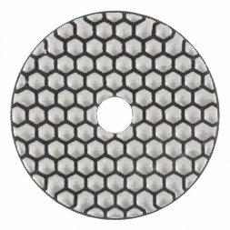 Алмазный гибкий шлифовальный круг 100 мм P1500 сухое шлифование (черепашка) 5 шт Matrix 73505