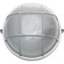 Светильник уличный СВЕТОЗАР влагозащищенный с решеткой, круг, цвет белый, 60Вт SV-57255-W купить в Тюмени