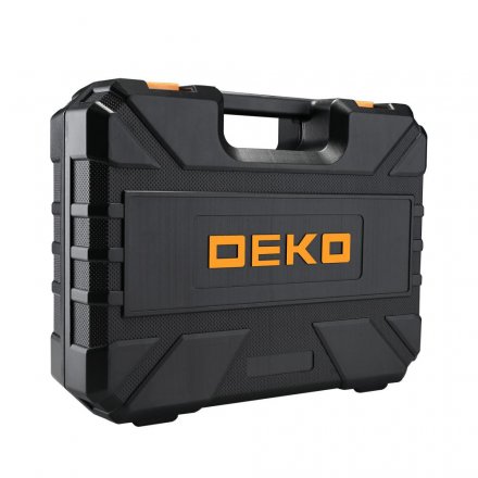 Дрель аккумуляторная DKCD12FU-Li DEKO + набор 104 инструмента для дома, 063-4104 купить в Тюмени