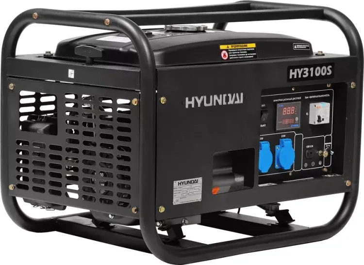 Бензогенератор Hyundai HY 3100S купить в Тюмени