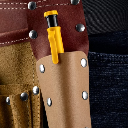 ЗУБР АСК желтый, d 2,8 мм, HB, 6 сменных грифелей, автоматический карандаш (06311-5) купить в Тюмени