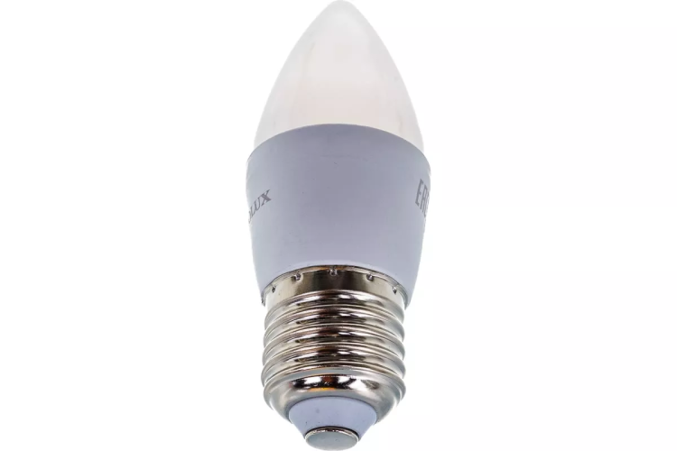 Лампа светодиодная EUROLUX LL-E-C37-6W-230-4K-E27 76/2/10 купить в Тюмени