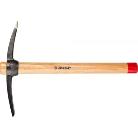 Кирка ЗУБР &quot;МАСТЕР&quot; кованая, с обратной деревянной рукояткой, 500г 20177-05 купить в Тюмени