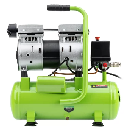 Компрессор безмаслянный малошумный Сибртех МБ 750/10,750 Вт, 10 л, 150 л/мин 58001 купить в Тюмени