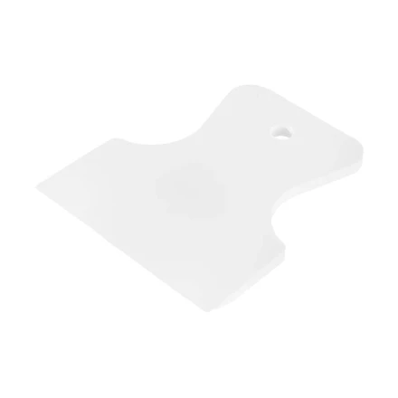 Шпатель, белая резина, 80 мм Россия Сибртех 85833 купить в Тюмени