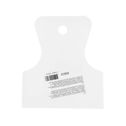 Шпатель, белая резина, 80 мм Россия Сибртех 85833 купить в Тюмени