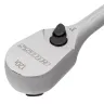 Ключ-трещотка 1/2" Gross 14052, CrV, 120 зубьев, цельнометаллический, хром купить в Тюмени