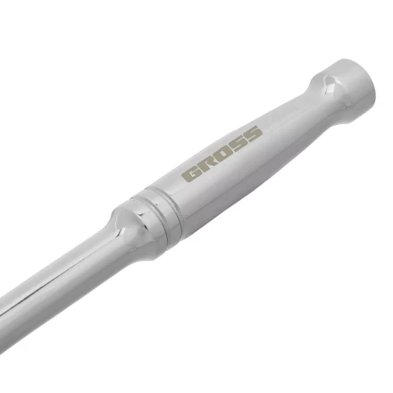 Ключ-трещотка 1/2&quot; Gross 14052, CrV, 120 зубьев, цельнометаллический, хром купить в Тюмени