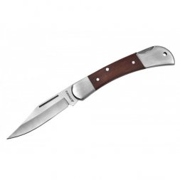 Нож STAYER складной с деревянными вставками, средний 47620-1_z01