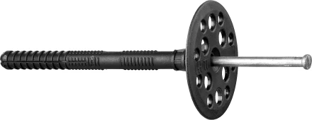 Дюбель ЗУБР &quot;МАСТЕР&quot; для изоляционных материалов полипропиленовый, металлический стержень, 10 x 140 мм, 100 шт 4-301525-10-140_z01 купить в Тюмени