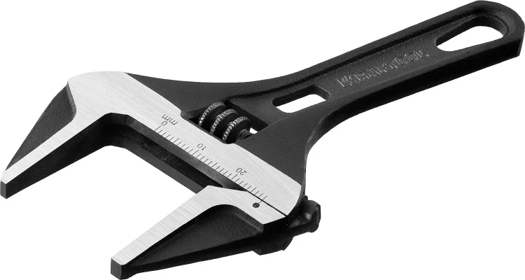 Ключ разводной компактный c тонкими губками KRAFTOOL SlimWide Compact 27266-15 купить в Тюмени