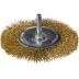 DEXX. Щетка дисковая для дрели, витая стальная латунированная проволока 0,3мм, 100мм 35110-100 купить в Тюмени