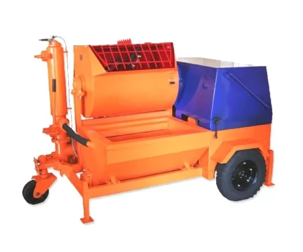 Агрегат штукатурно-смесительный АШС-2500 2,5 м3/ч, 6,25кВт, 380В,  1,47 МПа, подача: гор/вер 100/30м 97414 купить в Тюмени