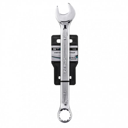Ключ комбинированный 19 мм CrV антислип Stels 15256 купить в Тюмени