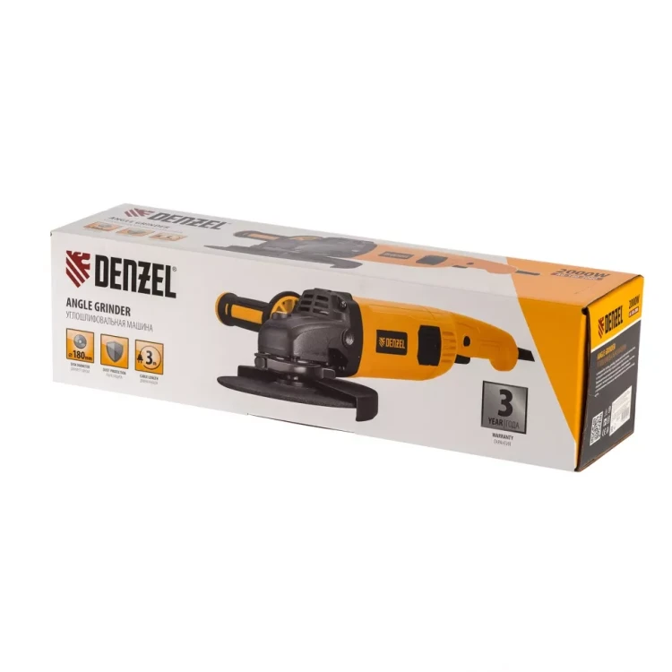 Угловая шлифмашина AG-180-2000 Denzel 26912 купить в Тюмени