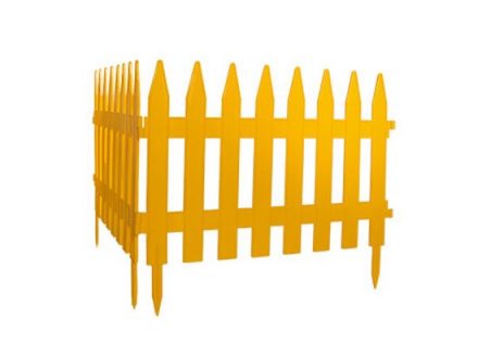 Забор декоративный &quot;Классический&quot; 28 х 300 см желтый  Россия 65000 купить в Тюмени