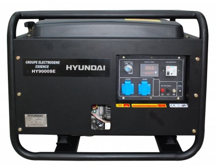 Бензогенератор Hyundai HY 9000SE-3 + колеса купить в Тюмени