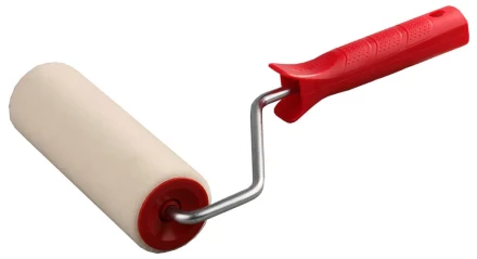 Валик ЗУБР &quot;ЭКСПЕТ&quot; &quot;ВЕЛЮР&quot;, 100% шерсть, ворс 4мм, ручка 8мм, d=48/180мм 03533-18 купить в Тюмени