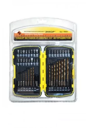 Набор вставок 1/4 40 предметов 19820 купить в Тюмени
