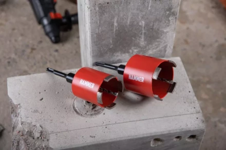 Коронка алмазная HAMMER Ф 68мм (242-503) купить в Тюмени