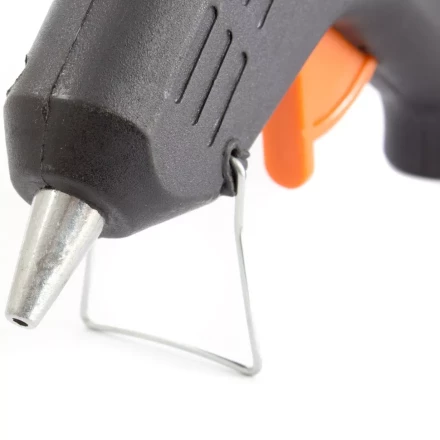 Клеевой пистолет с выключателем 7 мм в кейсе, 20 Вт, 5 г/мин Sparta 93019 купить в Тюмени