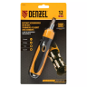 Отвертка реверсивная Denzel 7711611, механизм SmartPush 12 шт, S2 купить в Тюмени