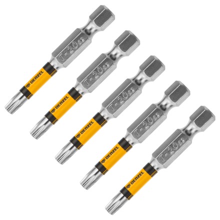 Бита T20x50, 5 шт. Denzel 7711320 купить в Тюмени