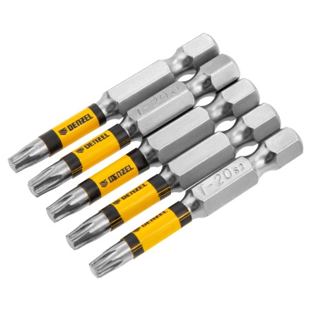 Бита T20x50, 5 шт. Denzel 7711320 купить в Тюмени