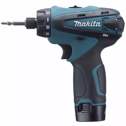 Дрель-шуруповерт аккумуляторная Makita DF030DWE купить в Тюмени