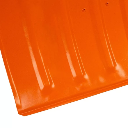 Лопата для уборки снега стальная Сибртех, 470х335х1335 мм, стальной черенок, Россия, 61656 купить в Тюмени