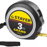 Рулетка STAYER GRAND, корпус с противоскользящим напылением, упрочненное полотно, 3м/16мм 551957 купить в Тюмени