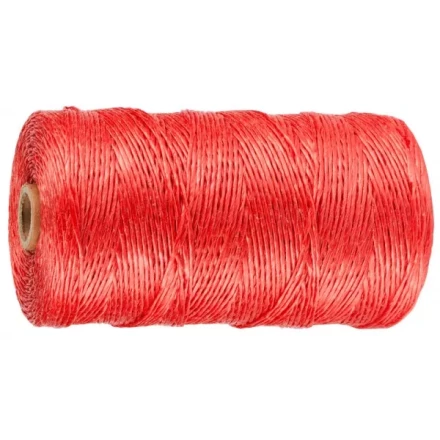 Шпагат STAYER многоцелевой полипропиленовый, d=1,5 мм, красный, 110 м, 32 кгс, 0,8 ктекс 50079-110 купить в Тюмени