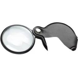 Лупа 2,5-кратная, D 50 мм, складная карманная SPARTA 914705