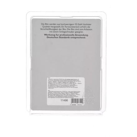 Набор бит торсионных PZ3x50 мм для ударных шуруповертов 10 шт. Gross 11496 купить в Тюмени
