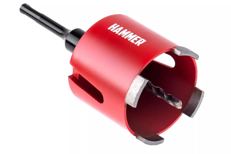 Коронка алмазная HAMMER Ф82мм (242-504) купить в Тюмени