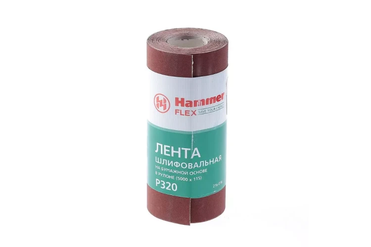 Лента шлифовальная в рулоне HAMMER Flex  216-016 купить в Тюмени