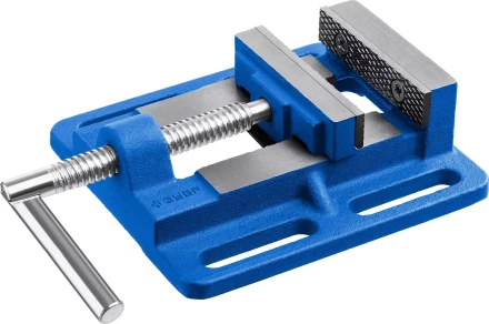 ЗУБР 75 мм, станочные сверлильные тиски, Профессионал (32721-75) купить в Тюмени