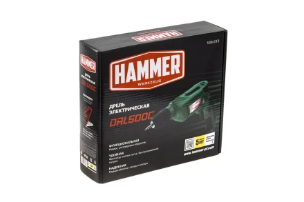 Дрель HAMMER DRL500С купить в Тюмени