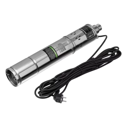 Скважинный насос Сибртех СНВ-3,5-90, винтовой, диаметр 3,5", 700 Вт, 1500 л/ч, напор 90 м 97292 купить в Тюмени