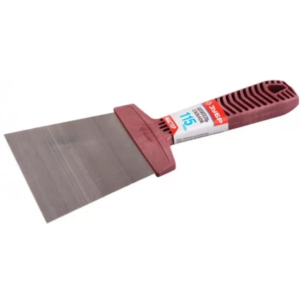 Шпатель ЗУБР &quot;МАСТЕР&quot; стальной c пластмассовой ручкой, 115мм 10051-115 купить в Тюмени