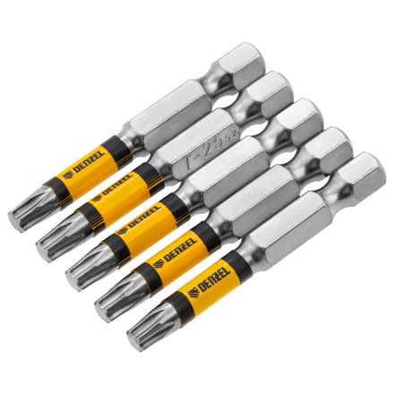 Бита T25x50, 5 шт. Denzel 7711321 купить в Тюмени