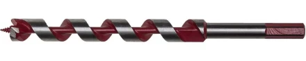 ЗУБР &quot;МАСТЕР&quot;. Сверло по дереву, спираль Левиса, HEX хвостовик, 18х235мм 2947-235-18 купить в Тюмени