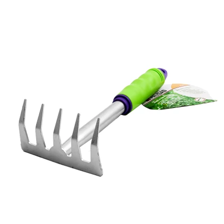 Грабли 5-зубые, 115x280 мм, обрез. рукоятка, может использ. в сборе с ручкой 63016, 63017 Palisad 630038 купить в Тюмени