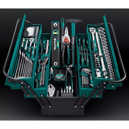 Универсальный набор инструмента в металлическом боксе, 152 предм. 27978-H152 купить в Тюмени