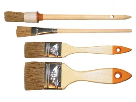 Набор кистей 4 шт. (плоские 3/4&quot; 1/5&quot; круглые №1,№2. )  SPARTA 841135 купить в Тюмени