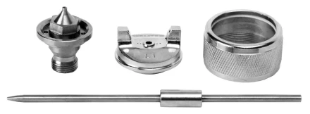 Комплект сменный к краскораспылителям серии "EXPERT QUALITAT", арт. 06567: дюза, воздуш. головка, игла, 1,7 мм 06567-S-1.7 купить в Тюмени