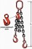 Строп цепной четырехветвевой 4СЦ 4 т L=1.8 м 8 кл с укоротителями купить в Тюмени